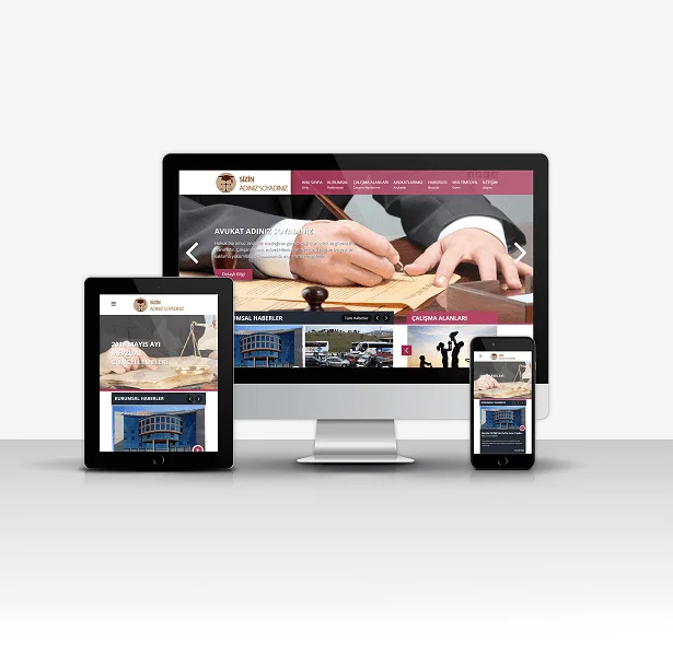 Avukat - Hukuk Sitesi Hazır Scripti V1