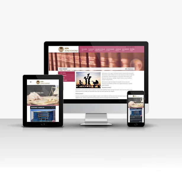 Avukat - Hukuk Sitesi Hazır Scripti V1 - Görsel 2